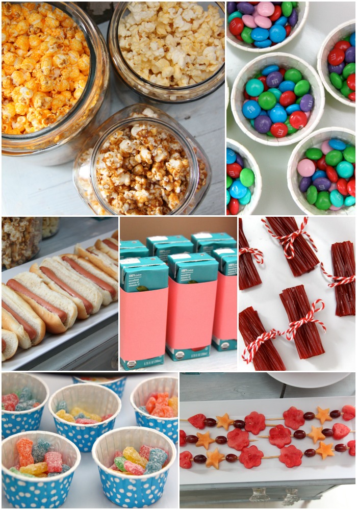 Family Movie Night Snack Bar with Dixie Ultra Moments® Tableware