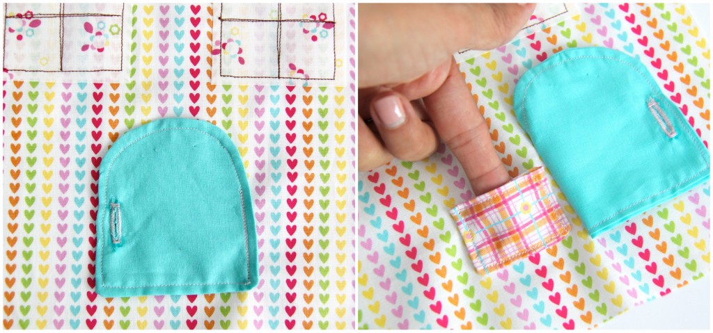 Tooth Fairy Pillow with Hidden Pockets! This is so cute and super easy to make!