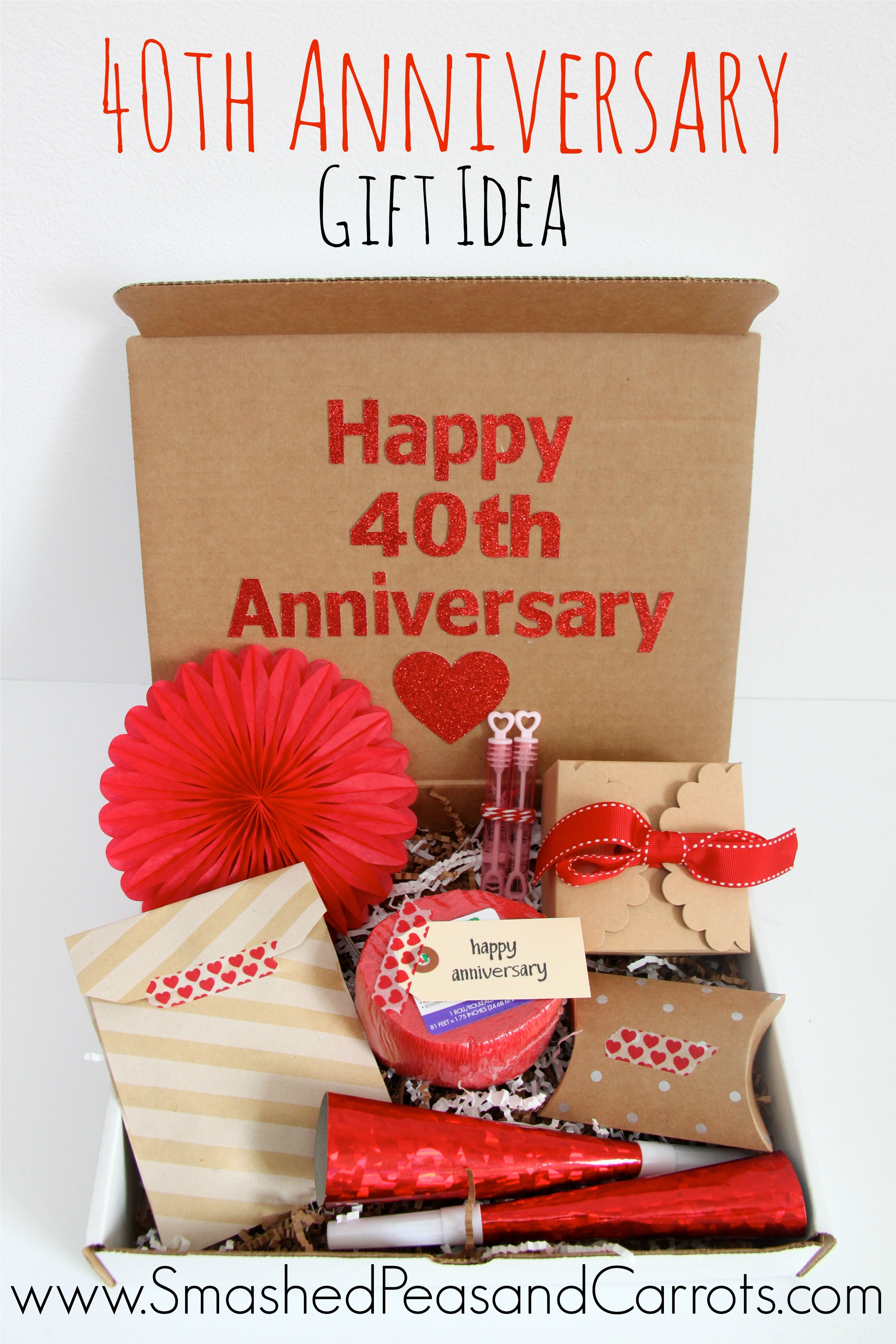 20 Best Gift Ideas for 40th Wedding Anniversary - Home, Family, Style