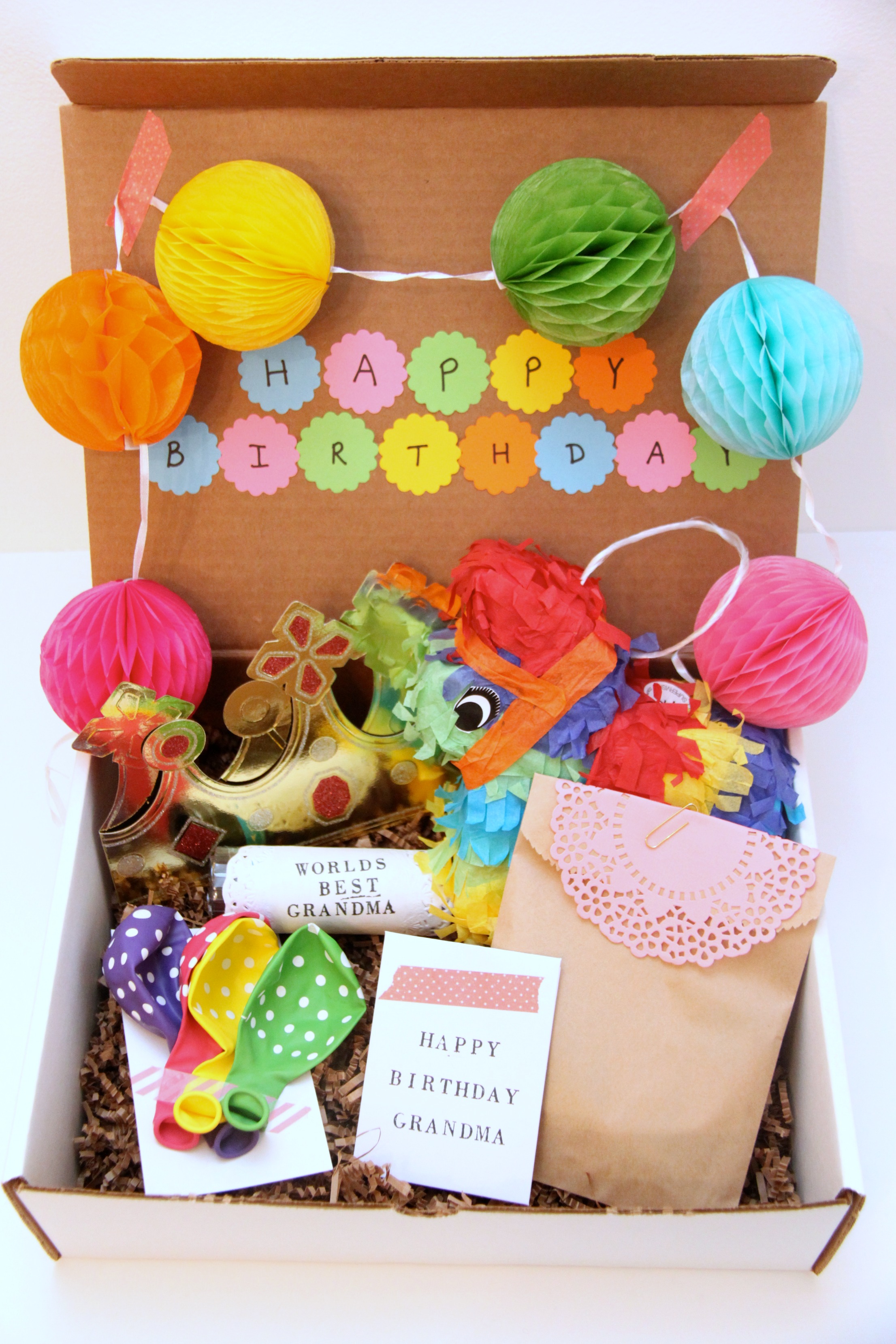 A Birthday-In-a-Box Gift for Grandma! - Smashed Peas & Carrots