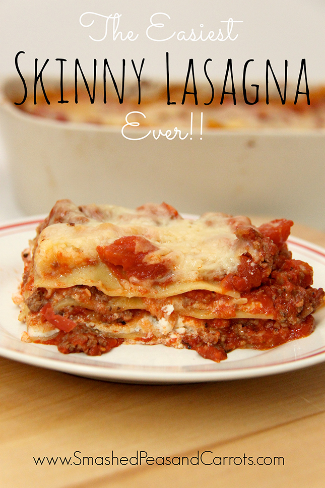 The Easiest Skinny Lasagna Recipe Ever And A Red Gold Lasagna Kit
