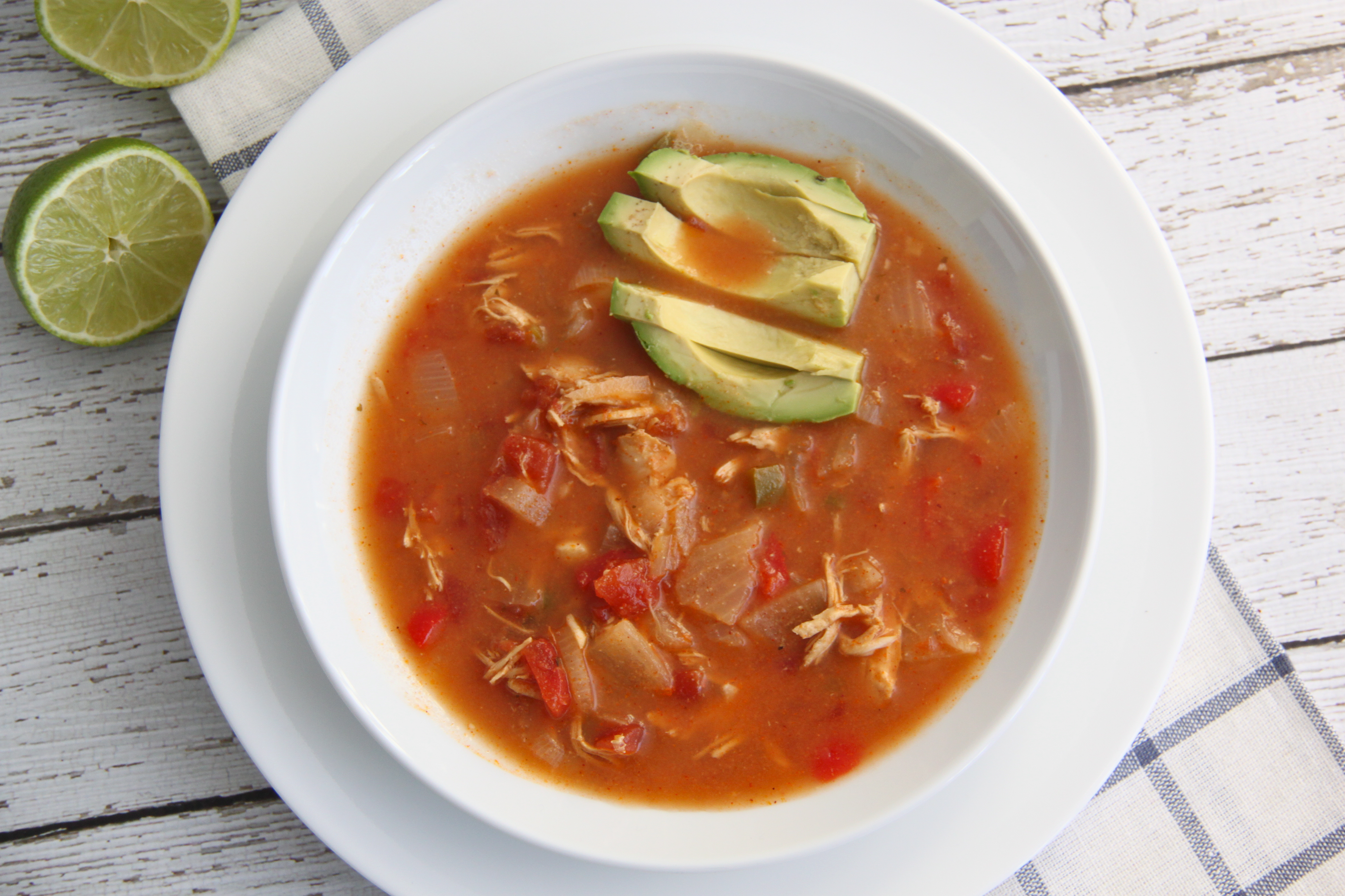 Slow Cooker Chicken Tortilla Soup (Paleo and Whole 30 Approved ...