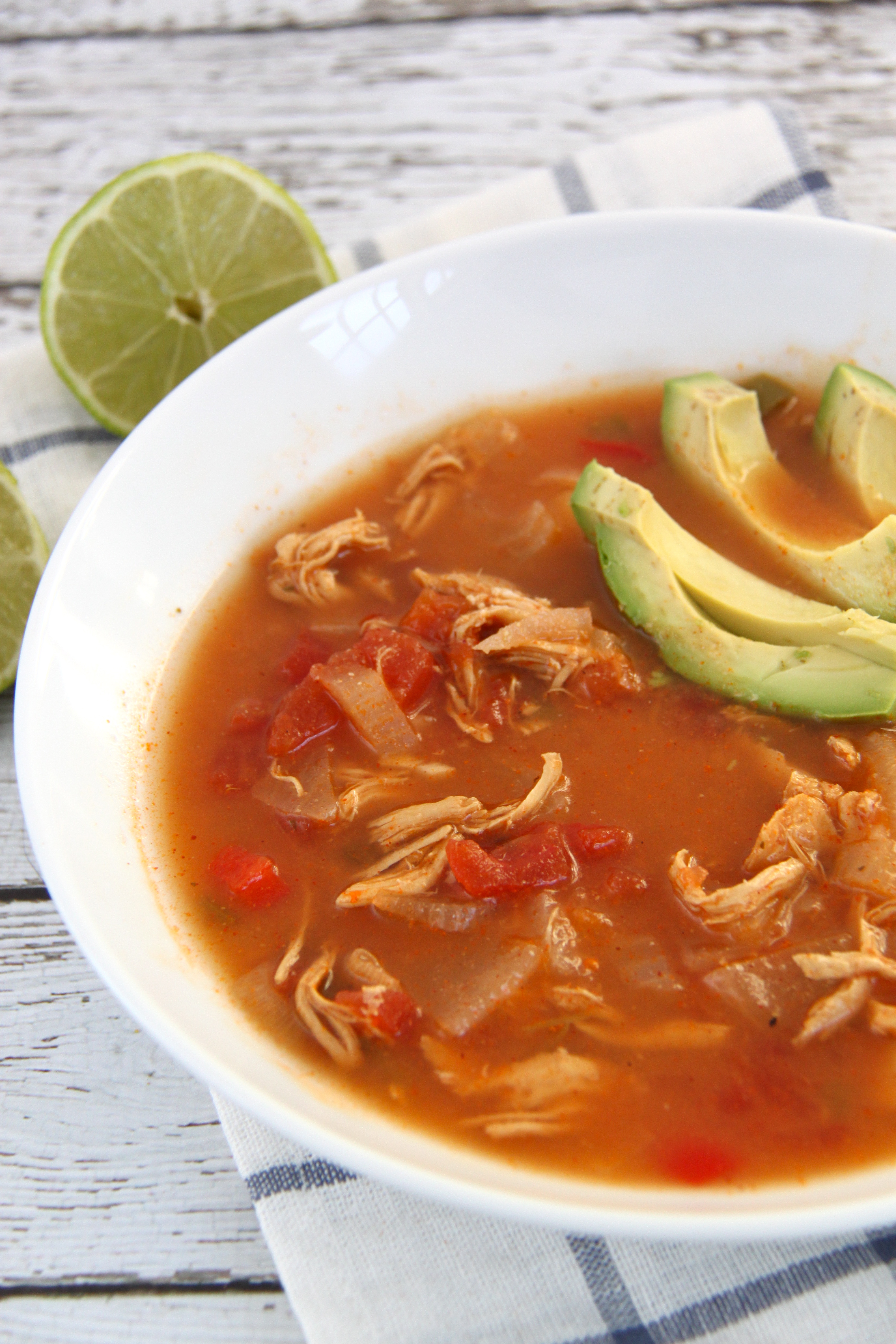 Slow Cooker Chicken Tortilla Soup (Paleo and Whole 30 Approved ...