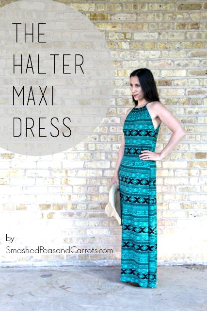 easy maxi dress sewing pattern