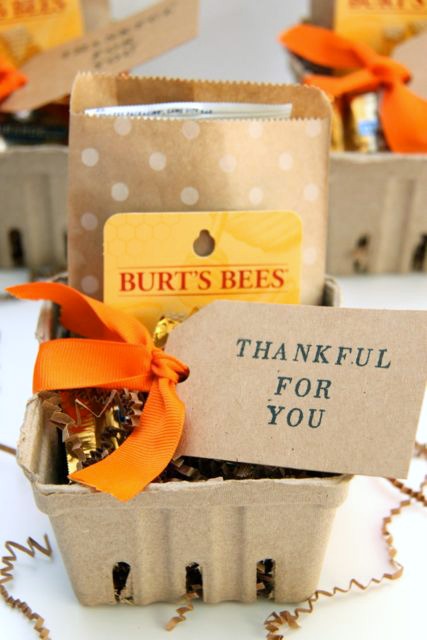 Fall Themed Thank You Gift Idea Smashed Peas Carrots