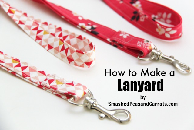 How to Make a Lanyard // SmashedPeasandCarrots.com