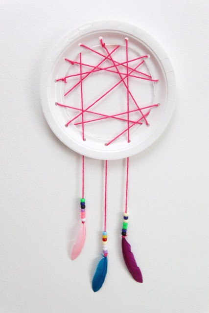 Easy Paper Plate Dream Catcher Tutorial Smashed Peas And Carrots 