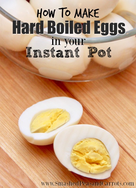 Instant Pot Hard Boiled Eggs Smashed Peas Carrots