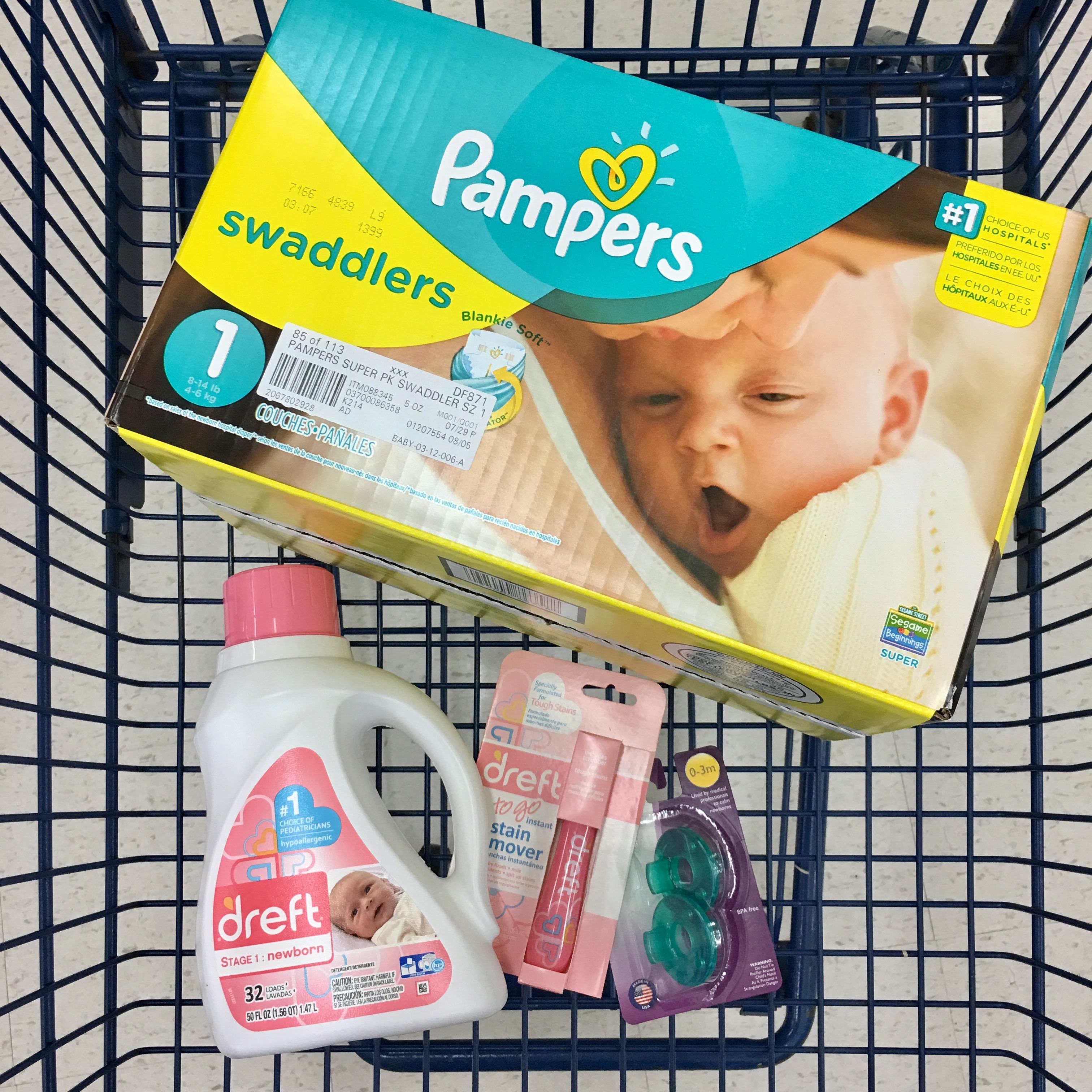 meijer pampers swaddlers