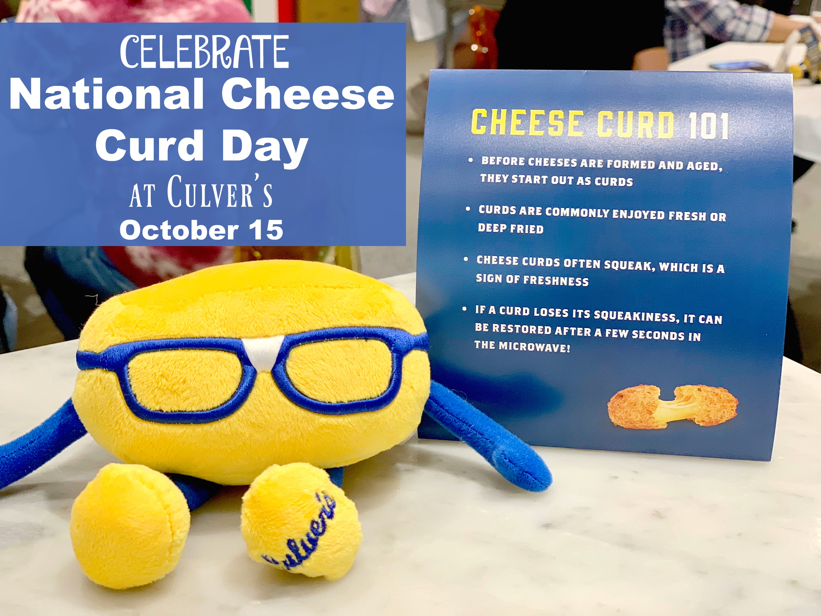 culver's cheese curd stuffed animal
