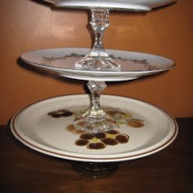 Decorative Pedestal Platters Tutorial
