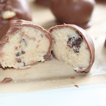 Chocolate Chip Cookie Dough Truffles…Ooh La La!