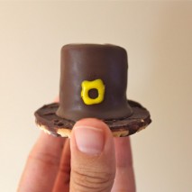 Chocolate Pilgrim Hats