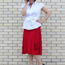 The Everything’s Coming Up Roses Skirt {A Tutorial}