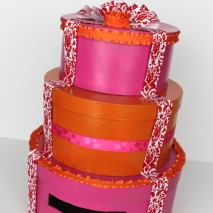 Wedding Cake Card Box-TUTORIAL