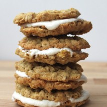 Oatmeal Creme Pies {Gluten and Dairy Free}