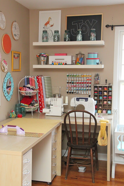 My Sewing Studio Tour-The Reveal! - Smashed Peas & Carrots