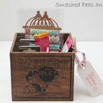 TUTORIAL: How to Make a Vintage Wood Crate And Giveaway