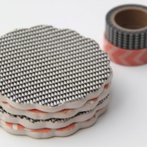 TUTORIAL: Washi Tape Coasters