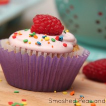 RECIPE: Raspberry Creme-Filled Cupcakes and a Pillsbury Funfetti Starter Kit GIVEAWAY!