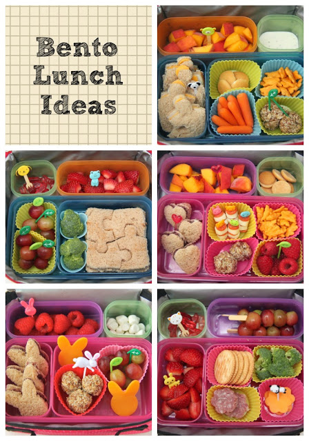 Bento Lunch Ideas: Week 1 - Smashed Peas & Carrots