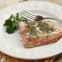 RECIPE: Baked Crusted Salmon and a McCormick Spice Giveaway!