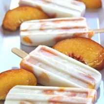 RECIPE: Peaches n Cream Popsicles