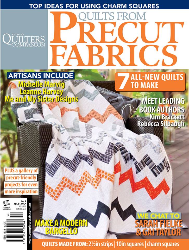 Craft Room Feature in Quilts from Precut Fabrics Magazine! - Smashed Peas &  Carrots