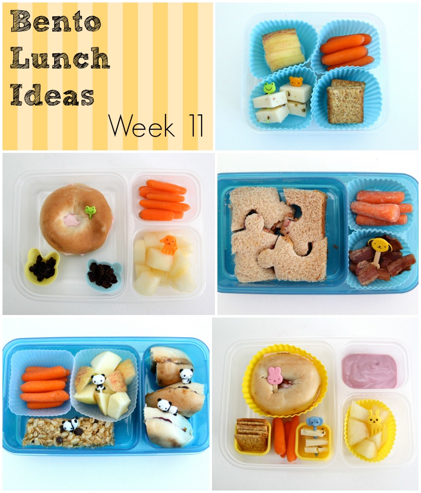 Bento Lunch Ideas: Week 11 - Smashed Peas & Carrots