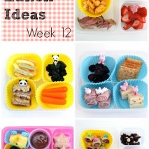 Bento Lunch Ideas: Week 12