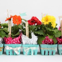 Flower Berry Basket Teacher Appreciation Gifts