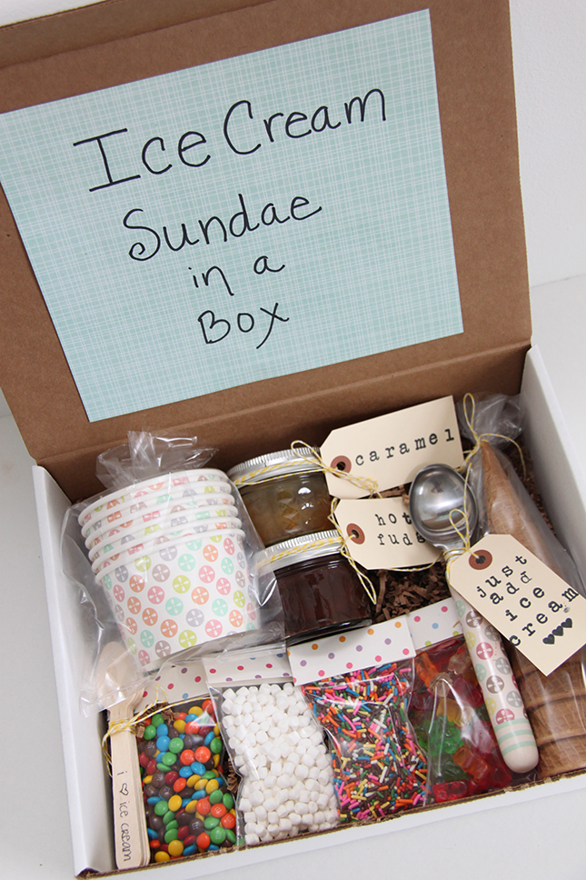 Ice Cream Sundae Gift Box - Gather Lemons