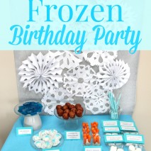 Eloise’s Frozen Birthday Party with FREE Printables