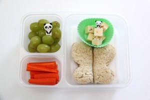 Easy and Healthy Bento Lunch Ideas: Round 1 - Smashed Peas & Carrots