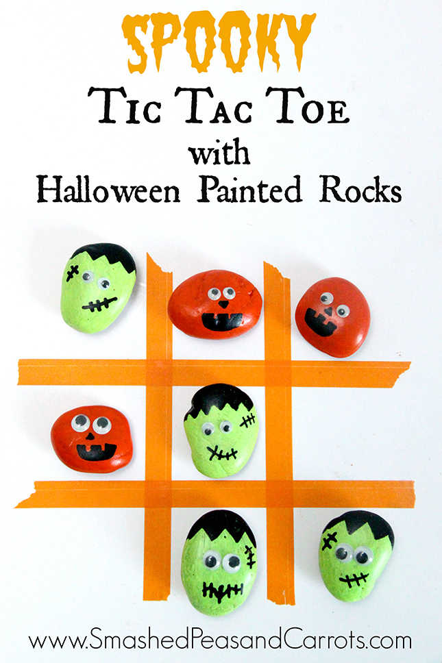 Halloween Tic-Tac-Toe craft activity guide