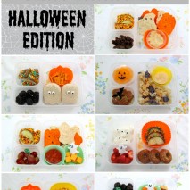 Easy and Healthy Bento Lunch Ideas: Halloween Edition!