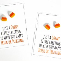 More Non-Candy Halloween Treats and Favors with FREE Printables