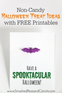 More Non-Candy Halloween Treats and Favors with FREE Printables ...