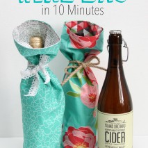 Tutorial: Make a Wine Bag in 10 Minutes
