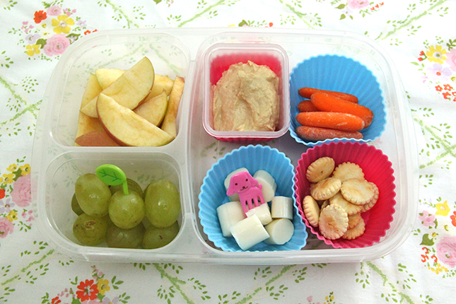 Bento Lunches Part Two: The Containers - Smashed Peas & Carrots