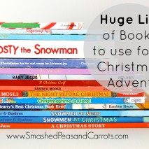 Huge List of Books to Use for a Christmas Book Advent