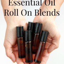 Essential Oils: Family Favorite Roll On Blends
