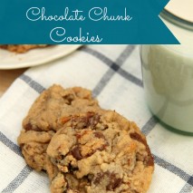 Double Peanut Butter Chocolate Chunk Cookie Recipe