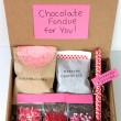 Valentine's Day Fondue Kit Gift Idea
