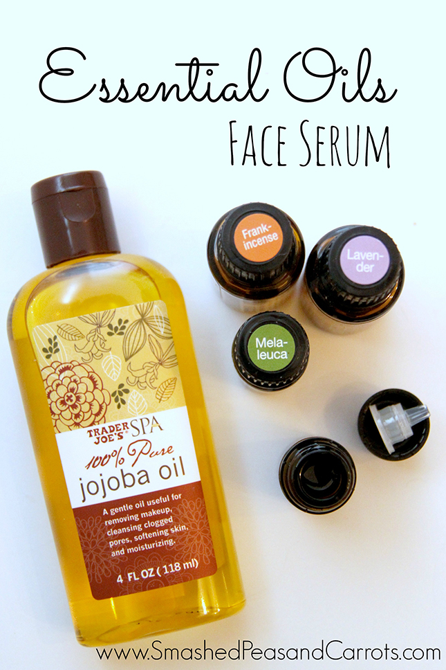 My Favorite Essential Oils Face Serum - Smashed Peas & Carrots