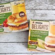 Jimmy Dean Breakfast Sandwiches. A great option for a busy breakfast. Packed with lots of protein!