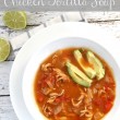 Paleo and Whole 30 Approved Chicken Tortilla Soup…so good!