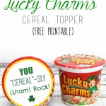 Lucky Charms Cereal Topper Free Printable