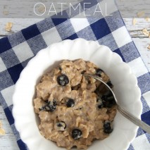 Blueberry Muffin Oatmeal Recipe