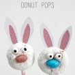 Easter Bunny Donut Pops are such a super cute idea
